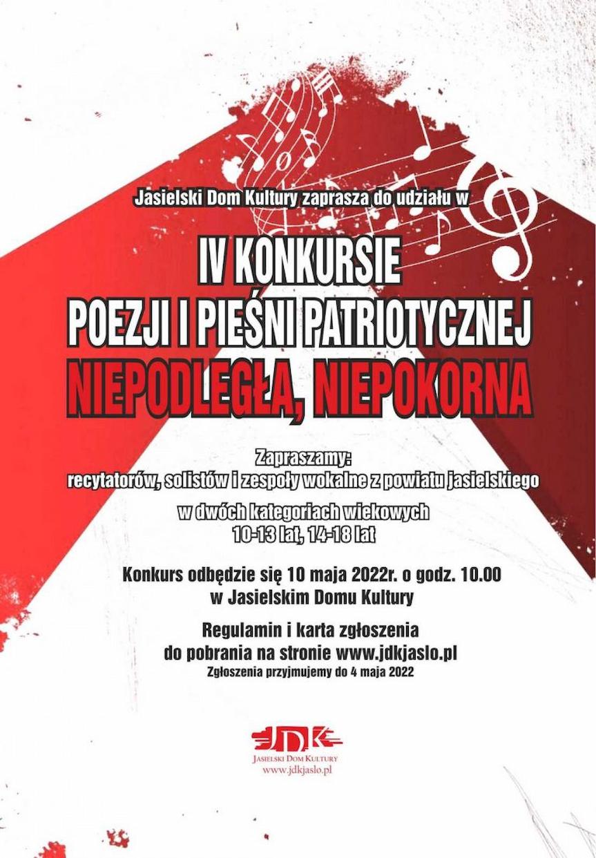 IV Konkurs Poezji i Pieśni Patriotycznej. Miłość i patriotyzm