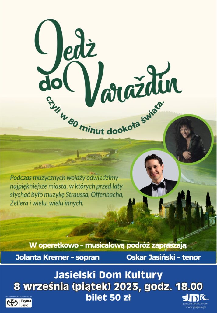 "Jedź do Varaždin" spektakl operetkowo – musicalowy w JDK