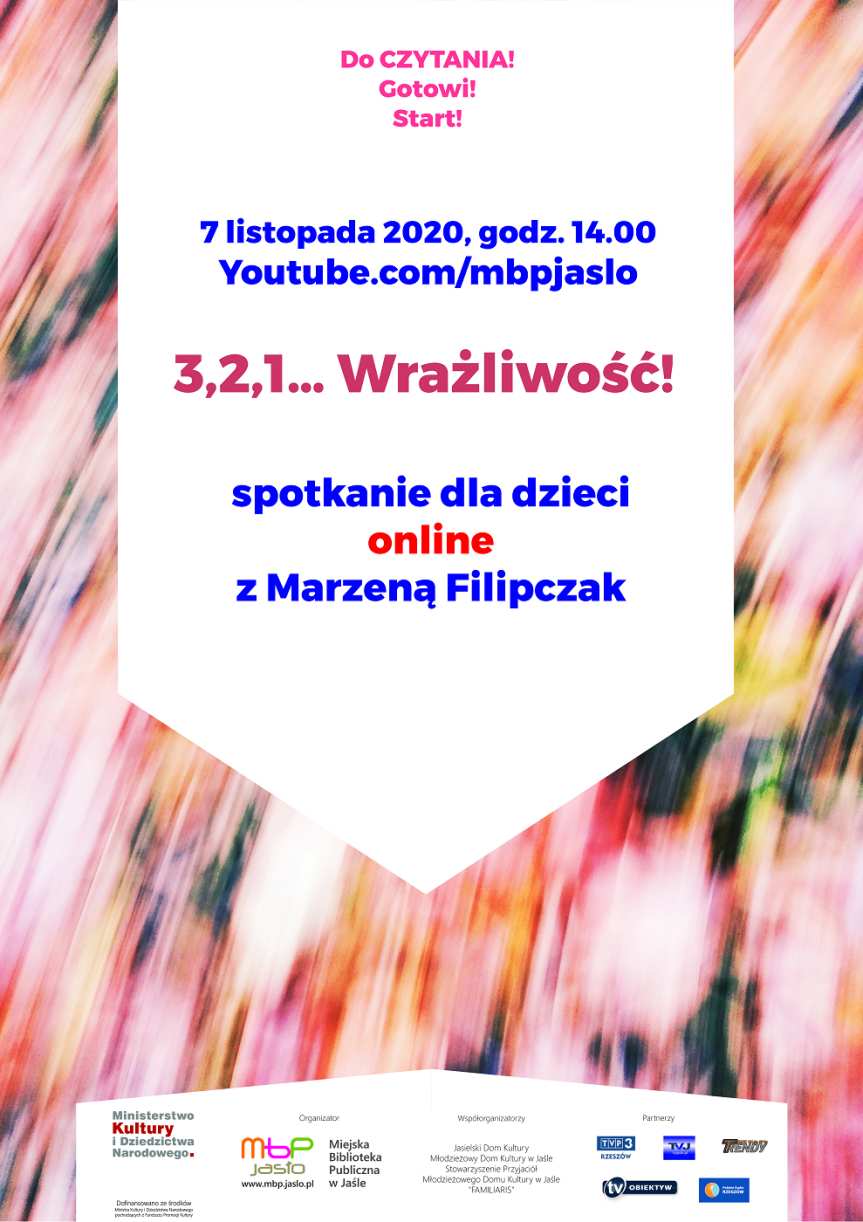 Miejska Biblioteka Publiczna w Jaśle. Spotkanie dla dzieci online z globtroterką Marzeną Filipczak - „Świat i jego mieszkańcy”