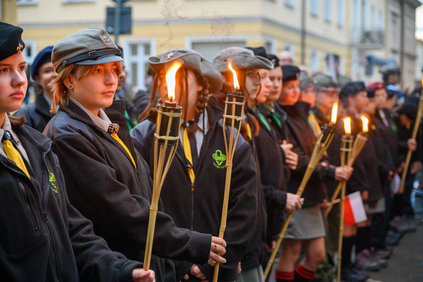 Ulicami Jasła przeszedł XII Marsz Wolności