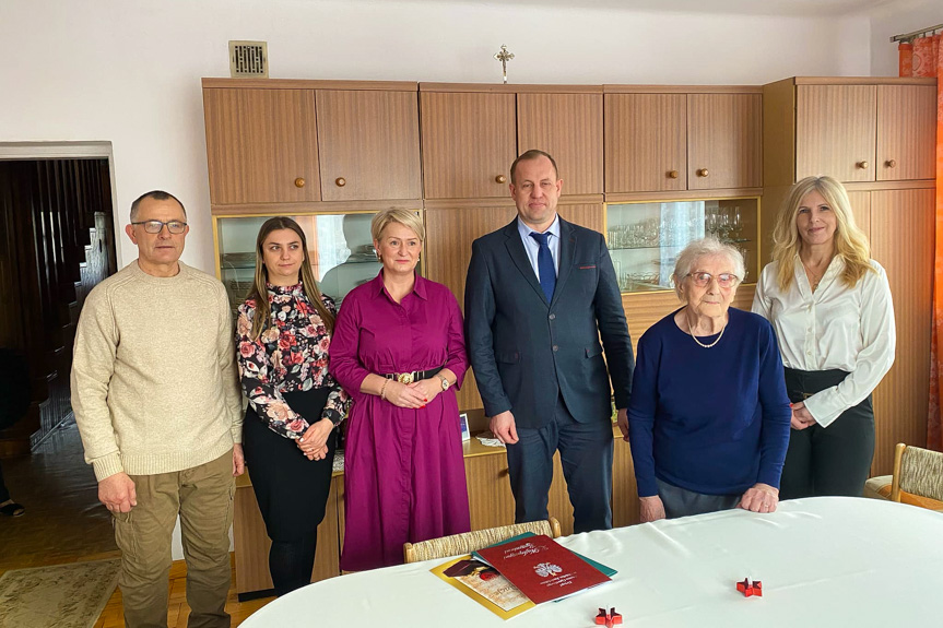 100 urodziny mieszkanki Gminy Osiek Jasielski