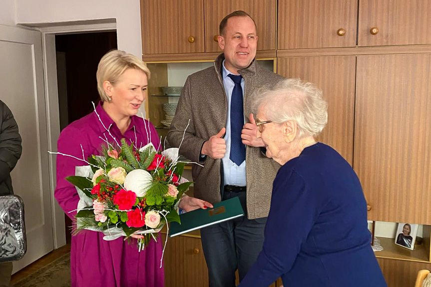 100 urodziny mieszkanki Gminy Osiek Jasielski