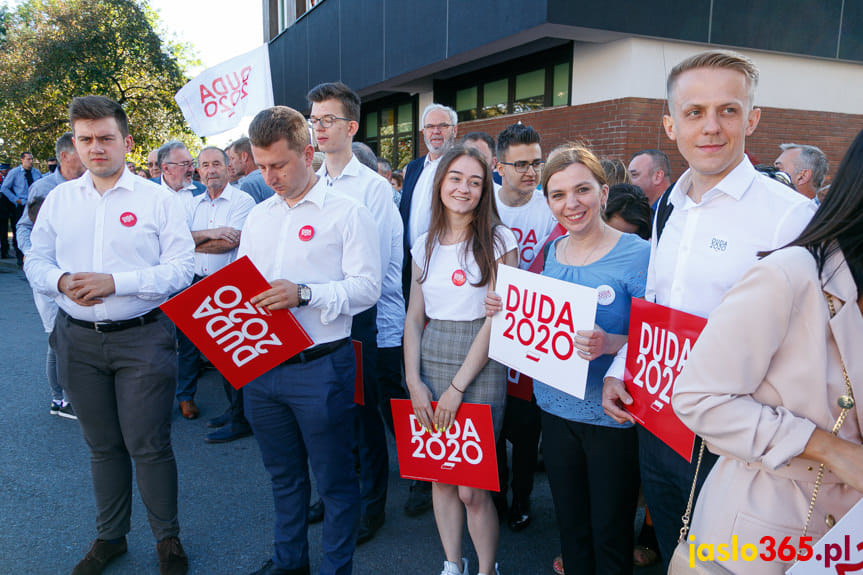 Andrzej Duda w Jaśle