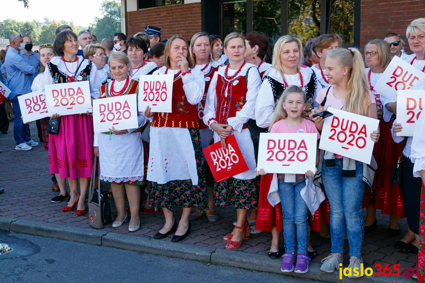 Andrzej Duda w Jaśle