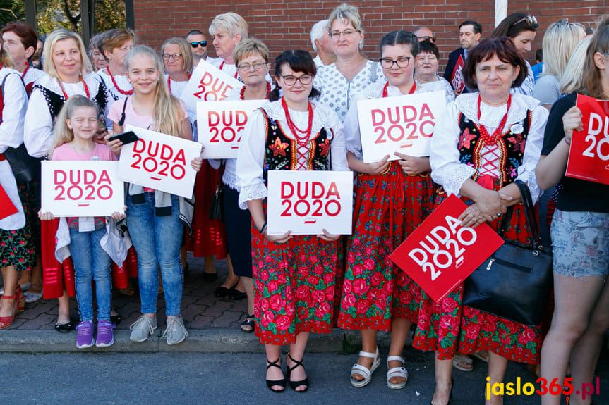 Andrzej Duda w Jaśle