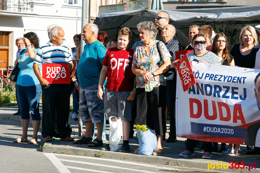 Andrzej Duda w Jaśle