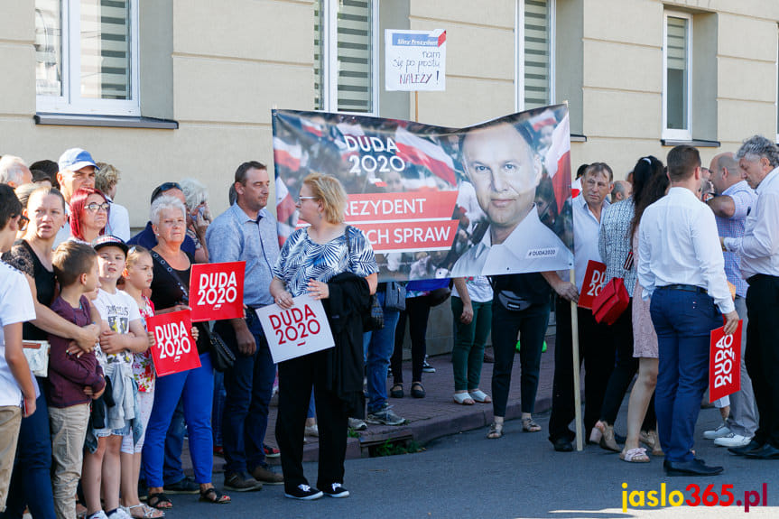 Andrzej Duda w Jaśle