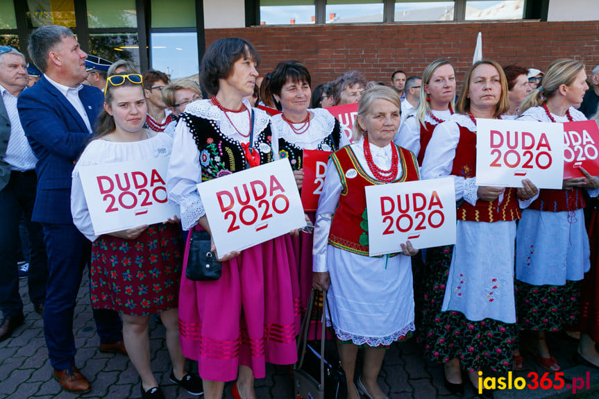 Andrzej Duda w Jaśle