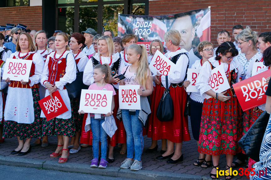 Andrzej Duda w Jaśle