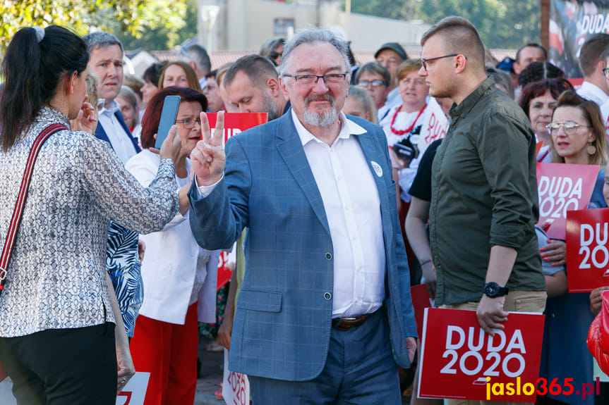 Andrzej Duda w Jaśle