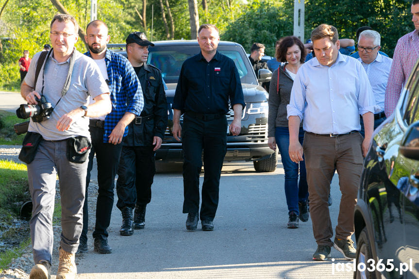 Andrzej Duda w Trzcinicy