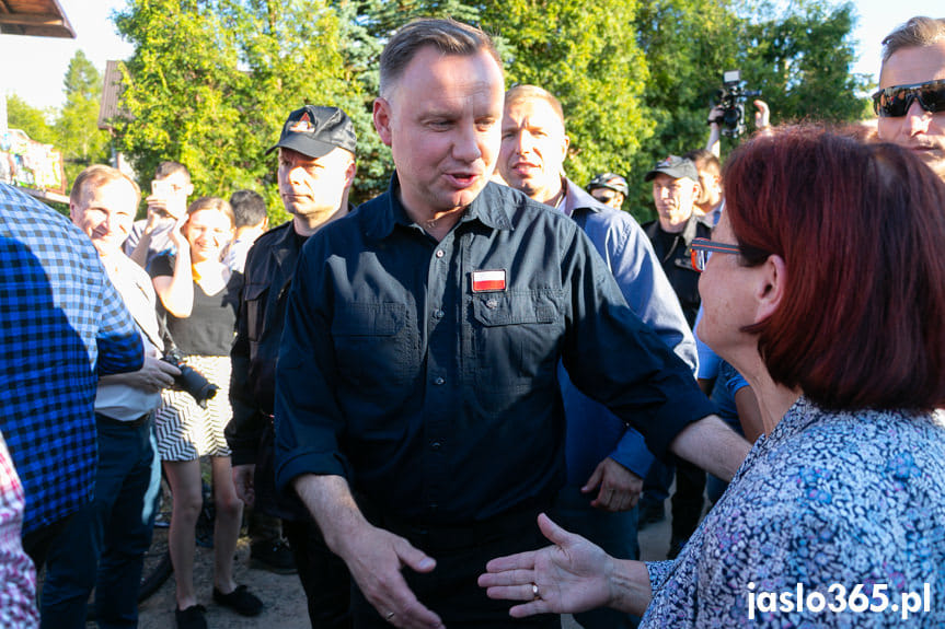 Andrzej Duda w Trzcinicy