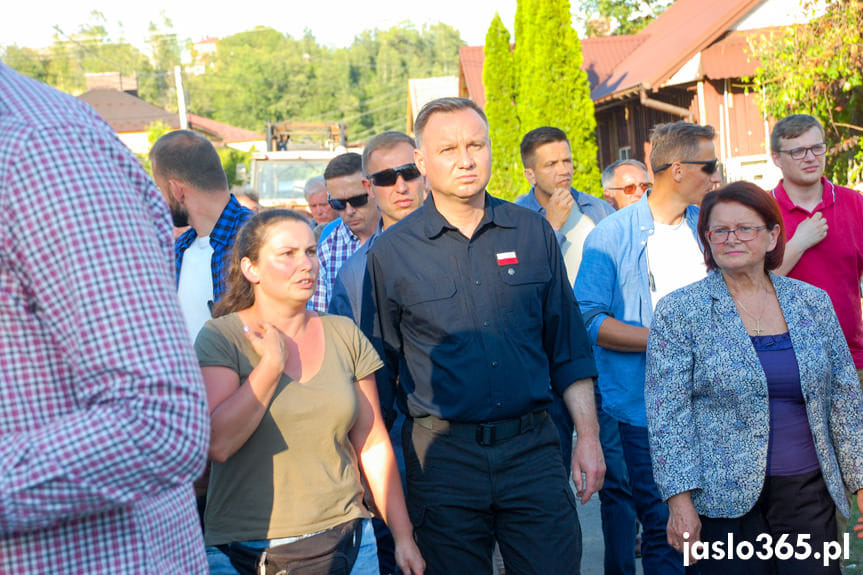 Andrzej Duda w Trzcinicy