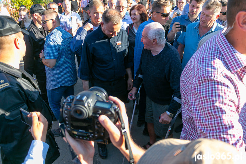 Andrzej Duda w Trzcinicy