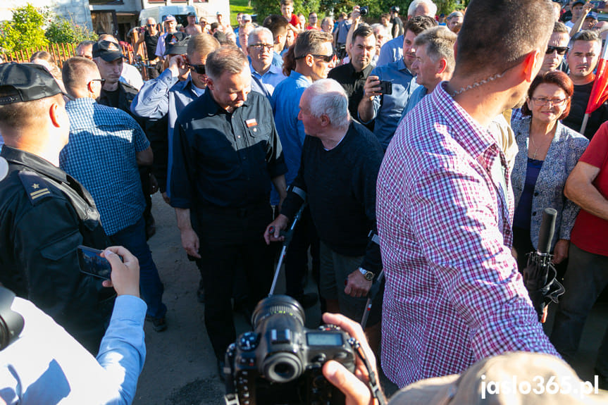 Andrzej Duda w Trzcinicy