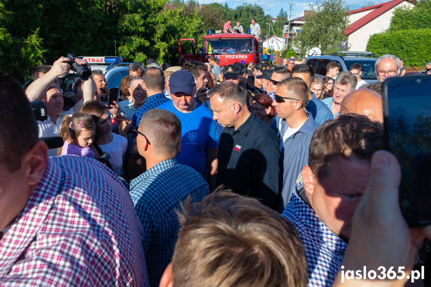 Andrzej Duda w Trzcinicy