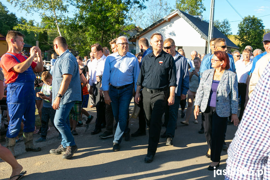 Andrzej Duda w Trzcinicy