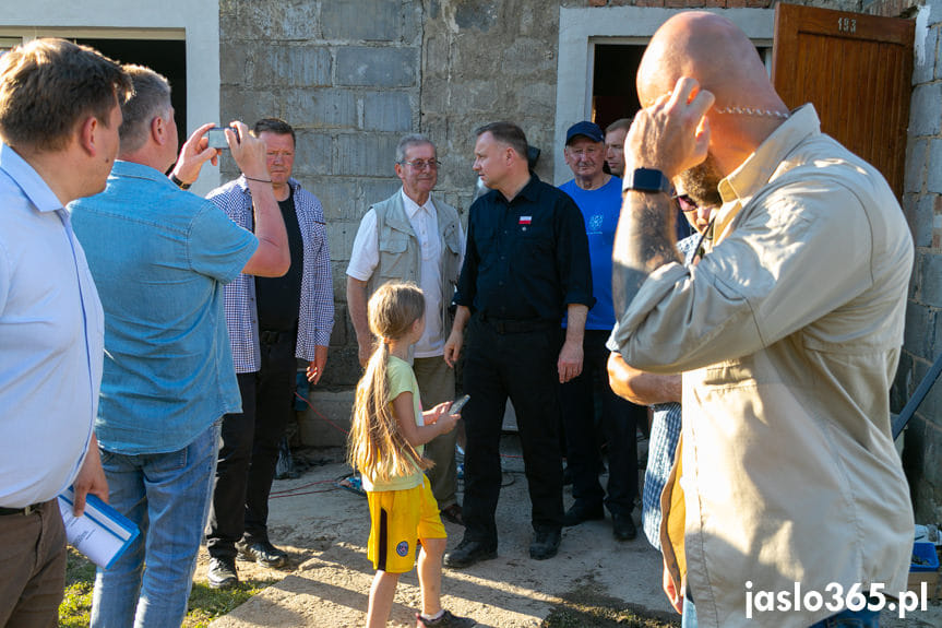 Andrzej Duda w Trzcinicy