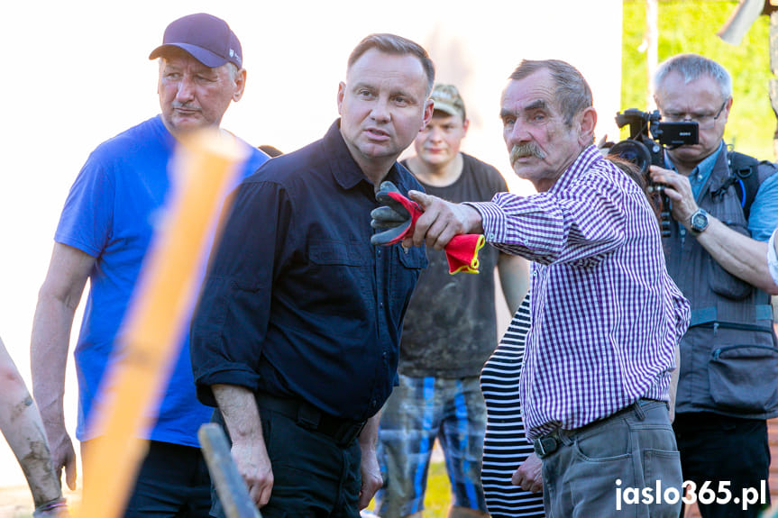 Andrzej Duda w Trzcinicy