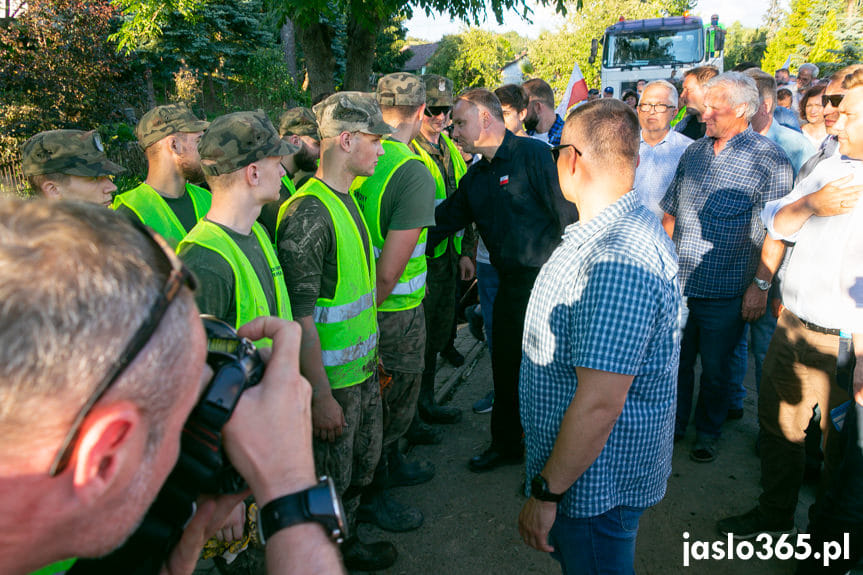 Andrzej Duda w Trzcinicy