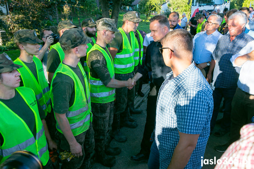 Andrzej Duda w Trzcinicy