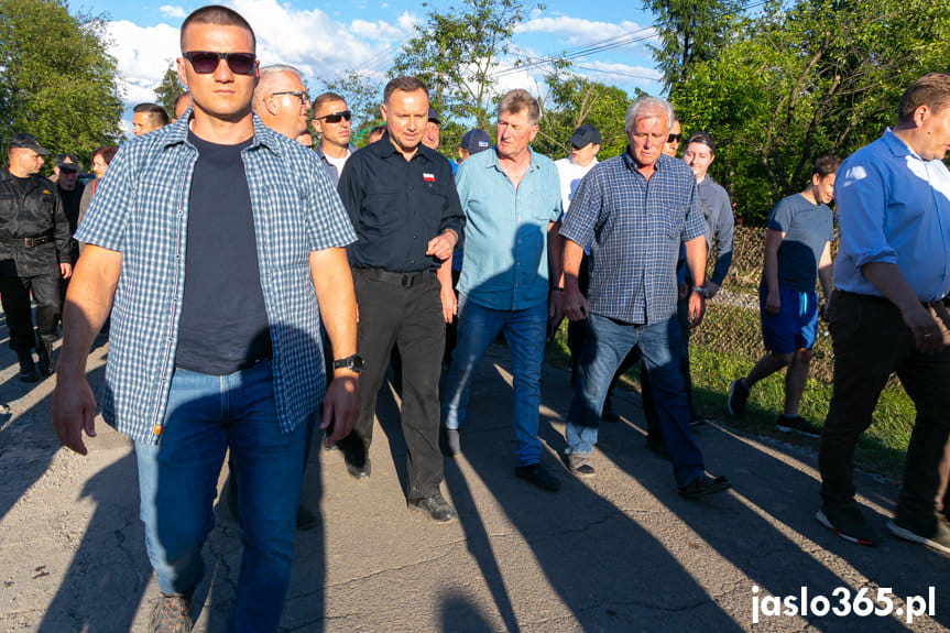 Andrzej Duda w Trzcinicy