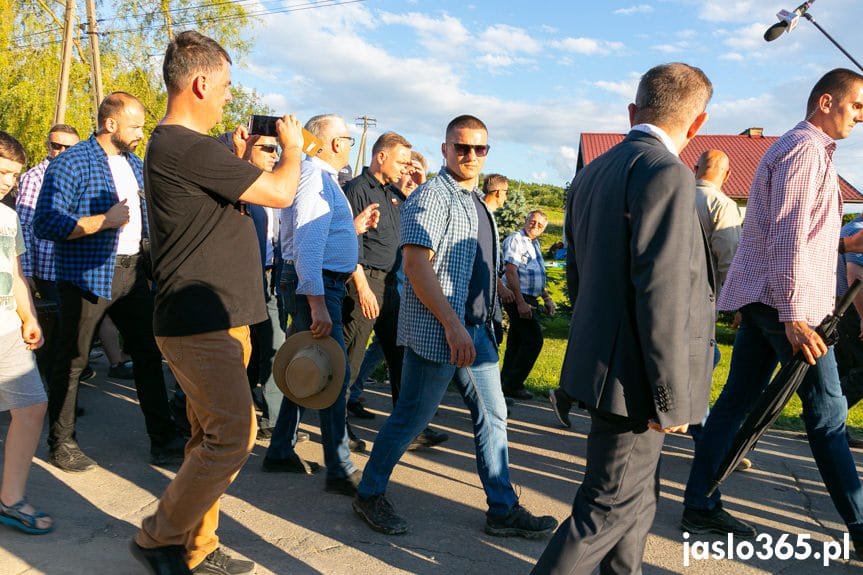 Andrzej Duda w Trzcinicy