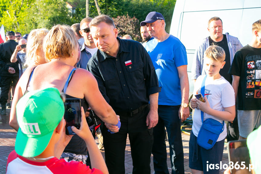 Andrzej Duda w Trzcinicy