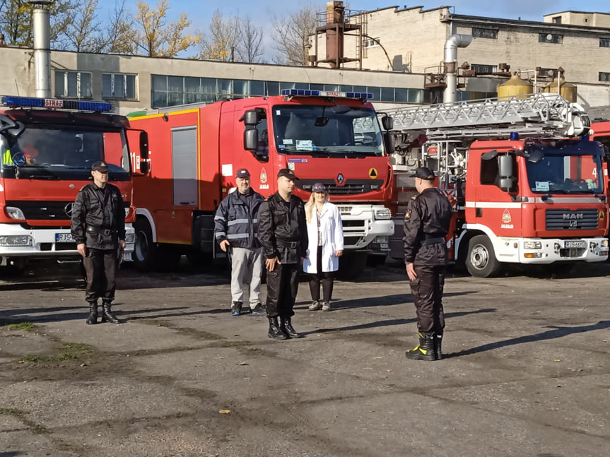 Ćwiczenia jednostek OSP oraz PSP z Jasła i powiatu jasielskiego