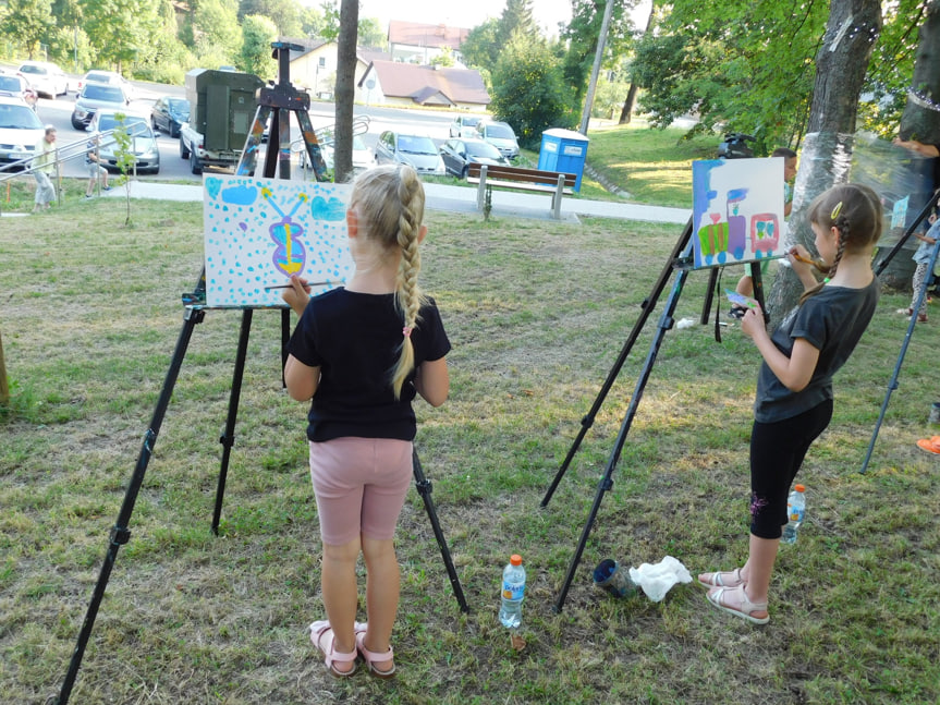 Drugi letni Piknik ze sztuką w Tarnowcu