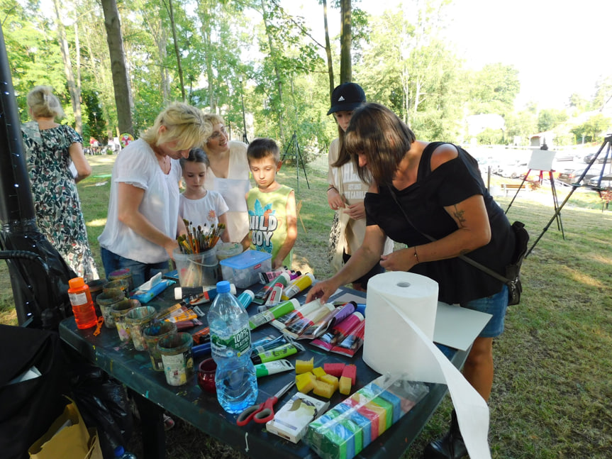 Drugi letni Piknik ze sztuką w Tarnowcu