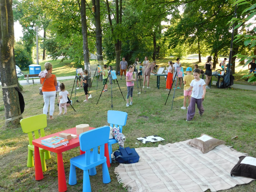 Drugi letni Piknik ze sztuką w Tarnowcu