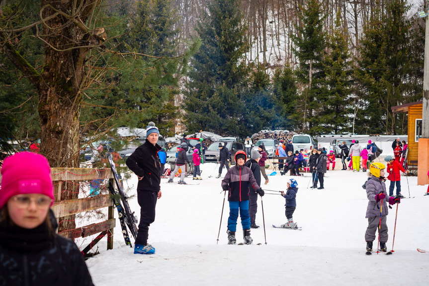 Ferie na stoku narciarskim "Mereszka"