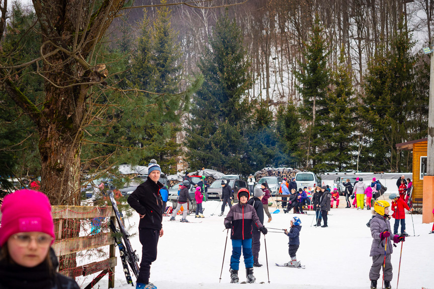 Ferie na stoku narciarskim "Mereszka"