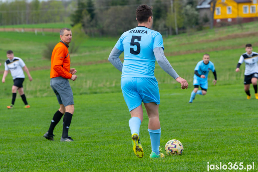 Gaudium Łężyny - Zorza Łęki Dukielskie 1:2