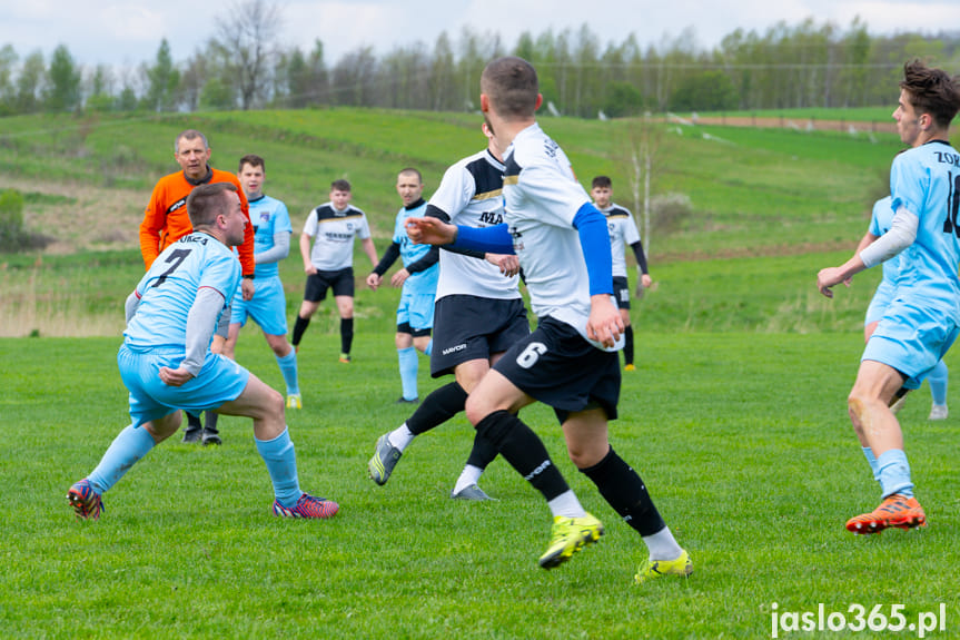 Gaudium Łężyny - Zorza Łęki Dukielskie 1:2