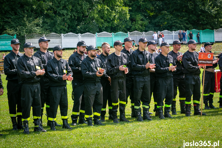 Gminne zawody sportowo - pożarnicze w Nowym Żmigrodzie