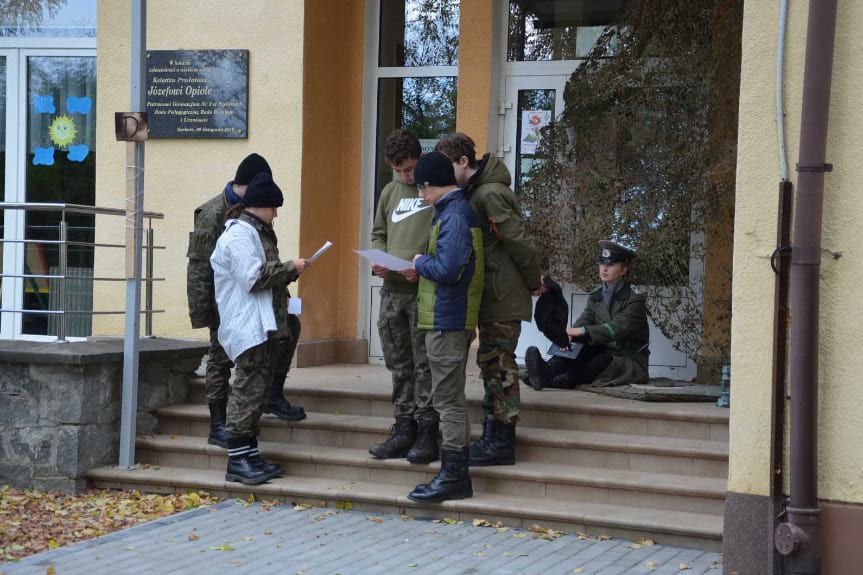 Harcerska gra terenowa o hitlerowskim obozie w Szebniach