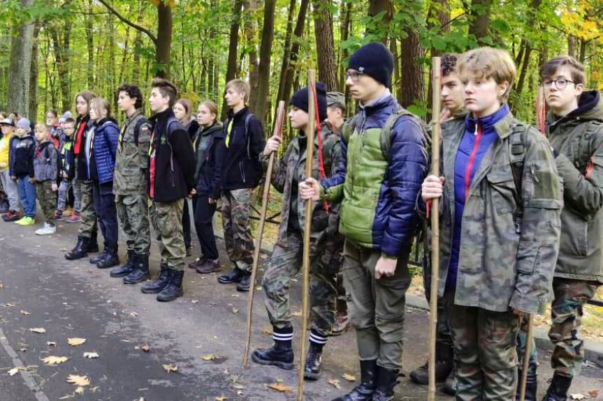 Harcerska gra terenowa o hitlerowskim obozie w Szebniach