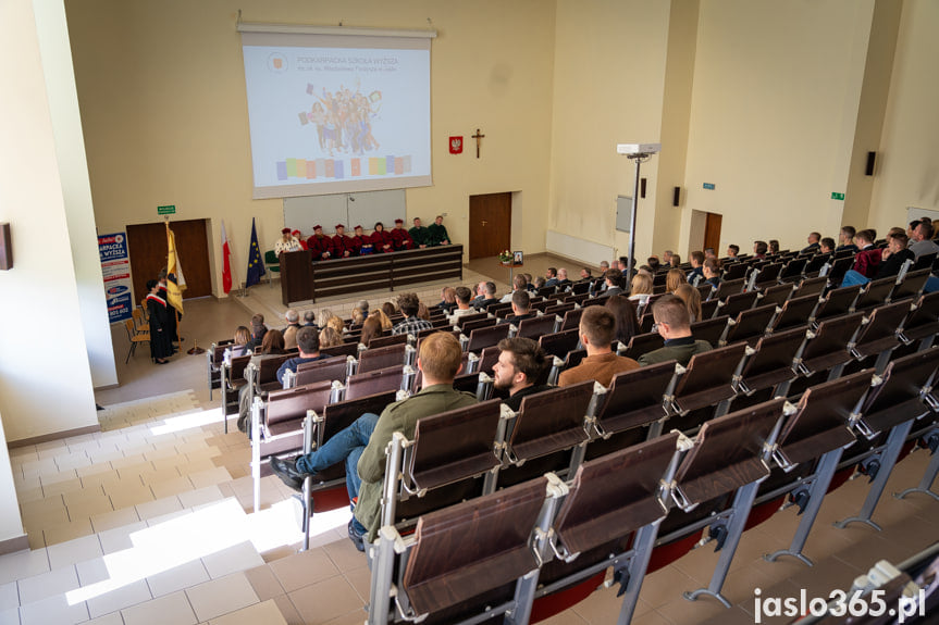 Inauguracja Roku Akademickiego 2021/2022 Podkarpackiej Szkoły Wyższej w Jaśle