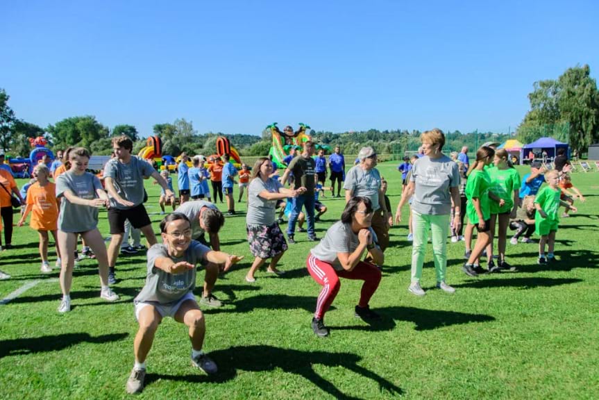 Integracja poprzez zabawę – piknik międzyosiedlowy w Jaśle