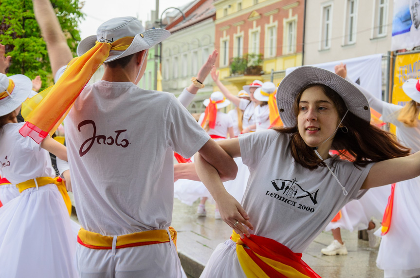 Jasło zatańczyło dla Jana Pawła II