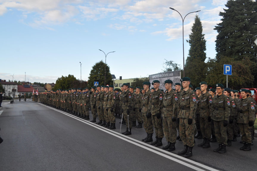 Jednostka Strzelecka ”JS 2094 Kołaczyce” na obchodach 83. rocznicy wybuchu II wojny światowej