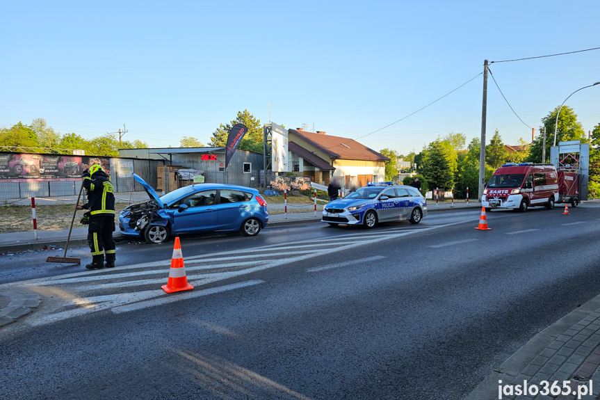 Kolizja w Jaśle na 3 Maja