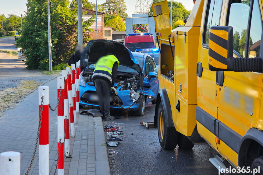 Kolizja w Jaśle na 3 Maja