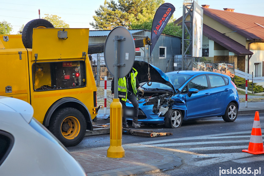 Kolizja w Jaśle na 3 Maja