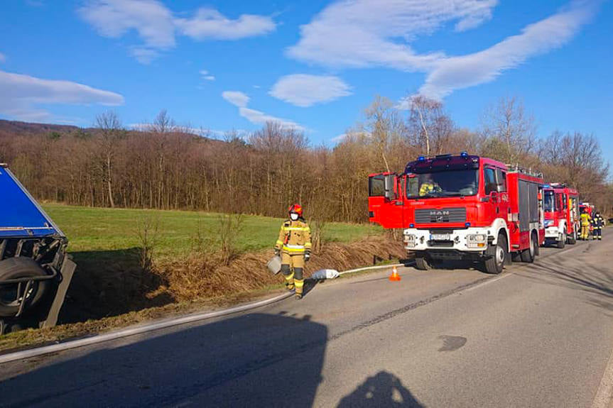 Kolizja w Woli Cieklińskiej