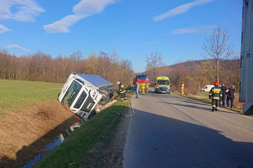 Kolizja w Woli Cieklińskiej