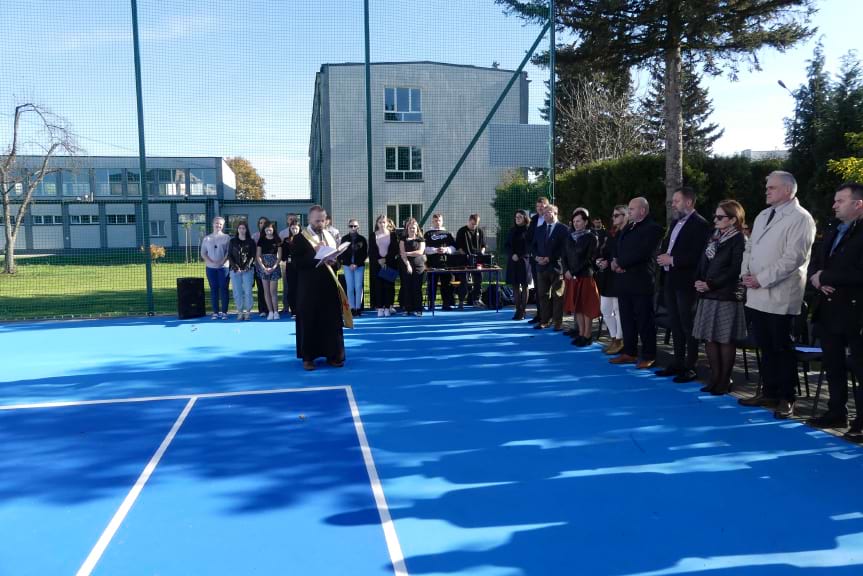 Otwarto kort tenisowy przy Zespole Szkół Budowlanych w Jaśle