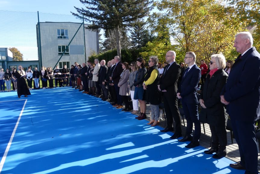 Otwarto kort tenisowy przy Zespole Szkół Budowlanych w Jaśle